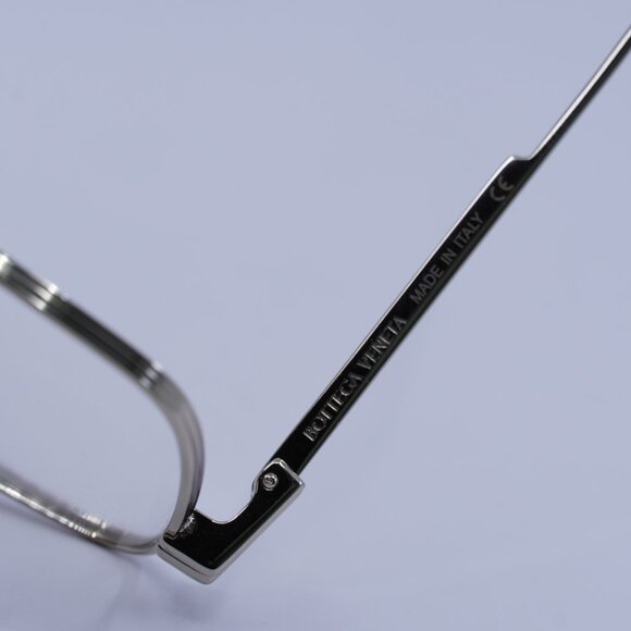 Bottega Veneta BV1049O 002 Eyeglasses Gold 56mm Square Frame - Picture 9 of 11
